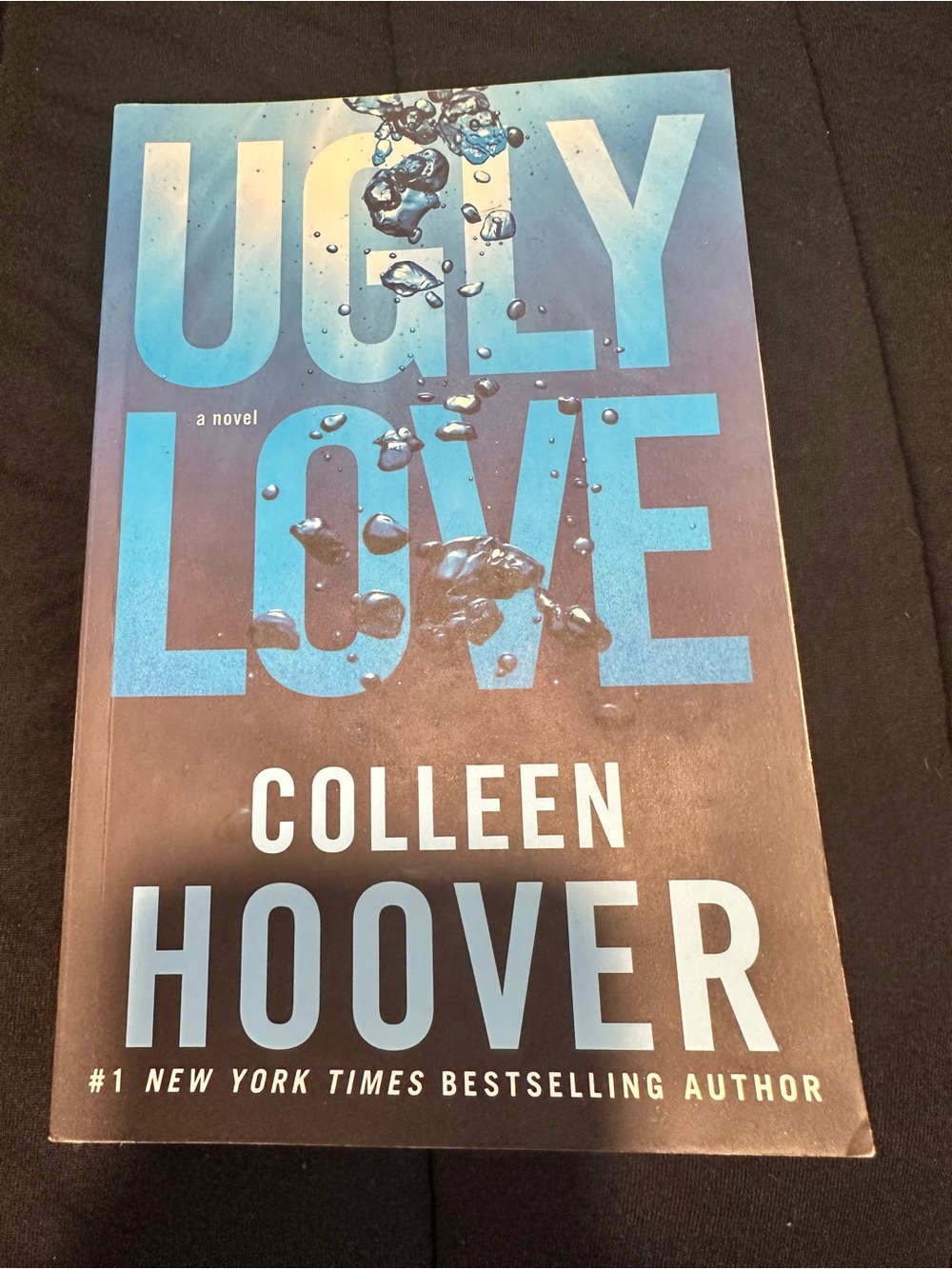 "Ugly Love" Paperback Novel - Blue/Black Cover